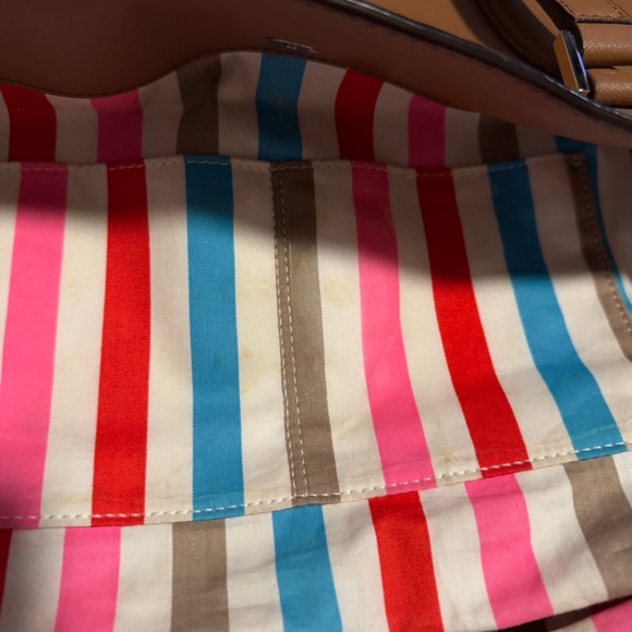 Kate Spade New York Newbury Lane Womens Toasted Almond Structured Top Handle Pur - Picture 14 of 16